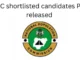 NPC Shortlisted Candidates
