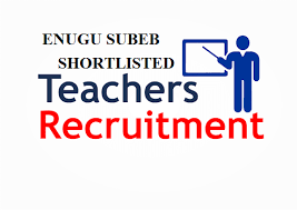 Enugu SUBEB Shortlisted Candidates