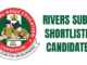 Cross River State SUBEB Shortlisted Candidates
