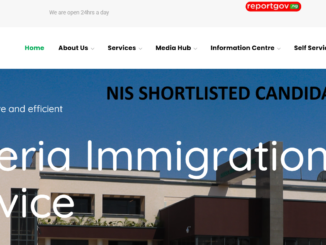 Nigeria Immigration Service Shortlisted candidates